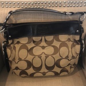 Authentic COACH signature C logo handbag